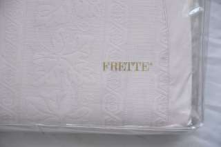 FRETTE Coverlet*ROYAL COLLECTION*Bedspread Blanket Comforter KING 