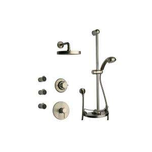 LaToscana 3 Jet Shower System in Brushed Nickel 78PW70100002 at The 