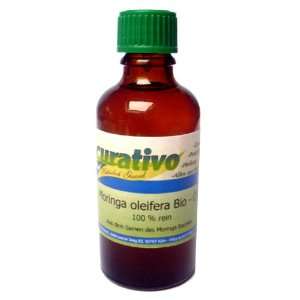 Moringa Bio Öl   100 % rein (50ml)  Drogerie 