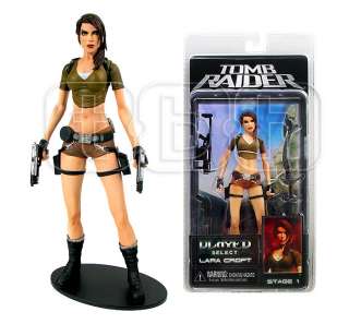   CROFT action figure TOMB RAIDER neca LEGEND stage 1 PLAYER SELECT 2006