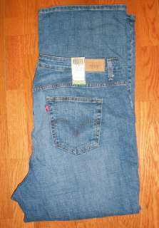 Levis 580 Defined Waist Bootcut Stretch Blue Jeans  
