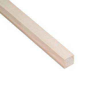 Waddell 36 in. x 1 in. Basswood Square Dowel WAD8316U at The Home 