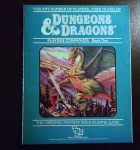 Dungeons & Dragons Players Companion Book 1 one RPG  