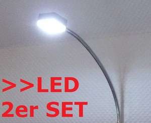 LED Bettleuchte Leseleuchte Aufbauleuchte Nachttischlampe Bettlampe 