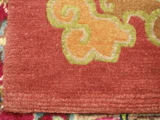 Orig. Tibet Teppich ca. 90 x 180 cm Wolle  