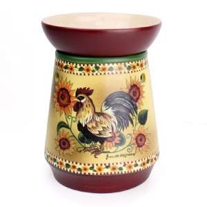 TALL ROOSTER CANDLE WARMER NIB  