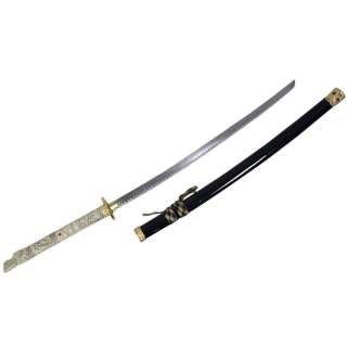 Dragon Dynasty Katana Sword 41Length Ivory Look Handle  