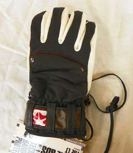 New Rome Mens LT Gloves Snowboard Small Black  