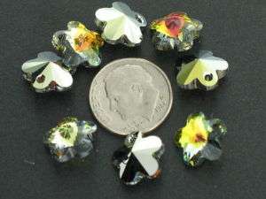 RARE 12mm 5744 flower sahara Swarovski Crystal  