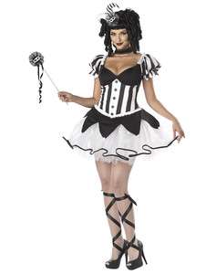 COURT JESTER harlequin womens adult halloween costume M  
