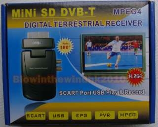 packaged included 1 x dvb t tv tuner receiver 1