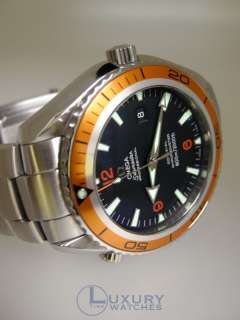 Omega Seamaster Planet Ocean Orange 99% LNIB Bracelet  