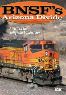 BNSFs Arizona Divide   Seligman Sub Railroad Video DVD  