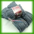   465y 3 skeins worsted wool Sublime Hand Knitting Sequins yarn ash 8610