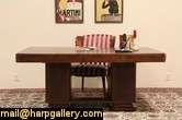 Art Deco Antique 1930 Writing Desk Library Table  