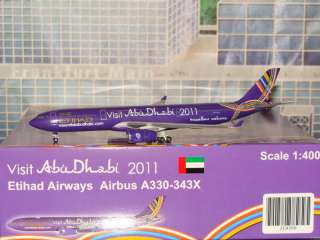 JC Wings 400 Etihad A330  300 Visit Abu Dhabi 2011 *  