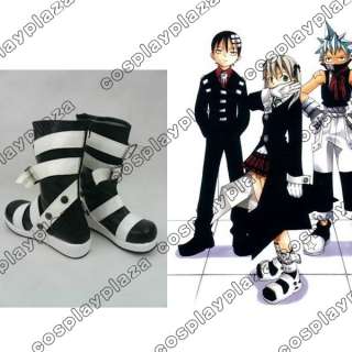 SOUL EATER maca Cosplay Shoes Boots Custom made new  