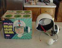 1970 Mego Action Jackson Walkie Talkie Helmet Boxed *Rare* Works 