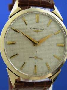 Mans Vintage Longines 10K Gold GF Watch (55033)  
