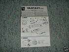 AMT Vantasy Custom Camper Instructions