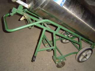Cylinder Cart for Liquid Oxygen Nitrogen C02 Tank. i bought it new 