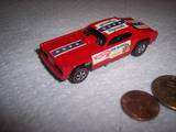 1970 Hot Wheels Redline Red Plymouth Mongoose Funny Car #6410 2 B Coca 
