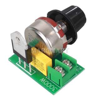 3000W Adjustable Volt 0 220V Voltage Regulator for Dimming Light Lamps 