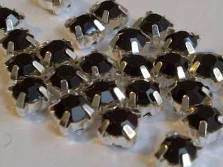 We Now Also Stock Black Sew on Crystals Avail in SS18 (4.3mm) or SS28 