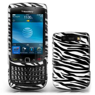   Magic Store   Zebra Style Hard Case For Blackberry Torch 9800 + Film