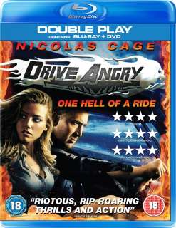 Drive Angry 3D [Blu ray 3D + 2D + DVD] New and Sealed  