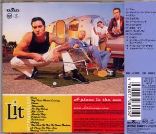 LIT A PLACE IN THE SUN +1 BVCP21072 1999 BMG Funhouse CD /w OBI  