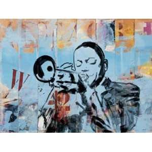 Jazz I   Poster by Vieux Braun (13x17) 