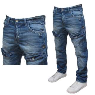 Inferno   Mens Jack & Jones Dale Feng Twist Denim Jeans All Sizes