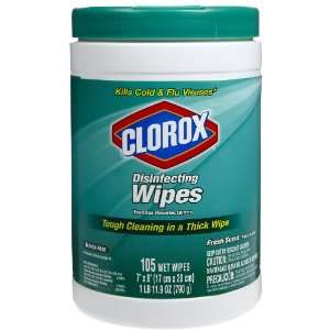 Clorox Disinfecting Wipes Fresh Scent 105ct  Kitchen 
