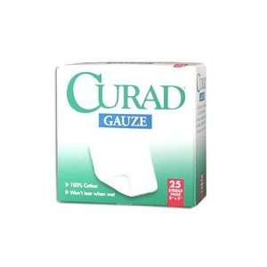  Curad Gauze Pads Sterile   3 Inches X 3 Inches   25 Ea 