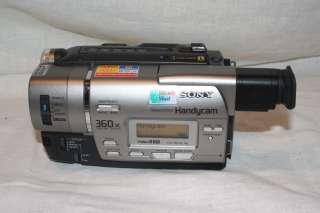 Sony Handycam CCD TR617E PAL Video8 XR Camcorder  