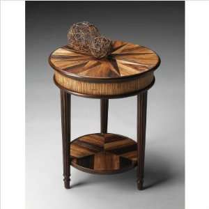  Butler 4057035 Designers Edge End Table with Abaca Bark 