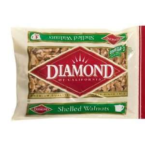 Diamond of California Walnuts, Shelled, 10 oz (Pack of 6)  