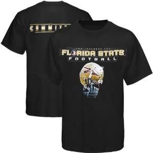Florida State Seminoles (FSU) Black 2010 Committed T shirt  