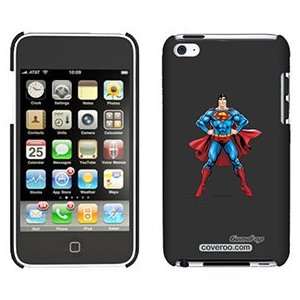   Superman Standing on iPod Touch 4 Gumdrop Air Shell Case Electronics