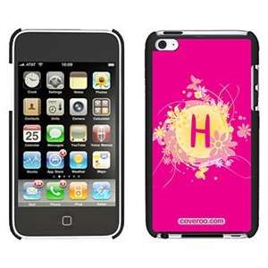    Funky Floral H on iPod Touch 4 Gumdrop Air Shell Case Electronics