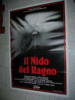 Manifesto Originale Il Nido del ragno 100x140 2F Horror Giagni