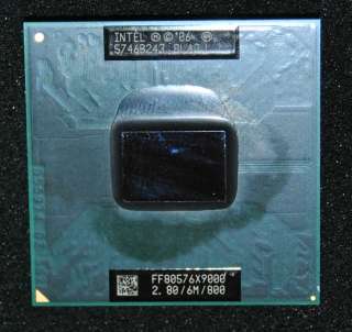 Intel Core2 Extreme X9000 SLAQJ SLAZ3 2.8G Socket P CPU #  