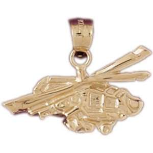   14K Gold Pendant Air Craft Inspired 2.6   Gram(s) CleverEve Jewelry