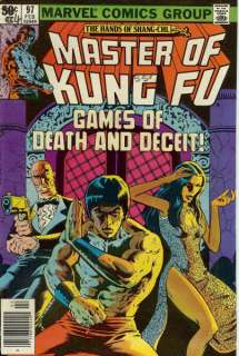   Marvel Comics SHANG CHI MASTER OF KUNG FU #97