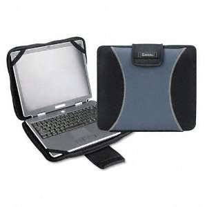  Kantek  Laptop Bag, Neoprene, Gray/Black    Sold as 2 