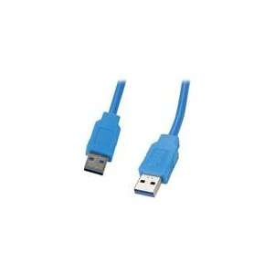 Kaybles 6 ft. USB 3.0 A Male to A Male Cable in Blue Color 