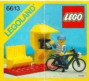 Lego 6613 Legoland Cabina telefonica  