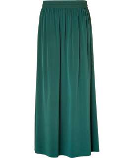 Vanessa Bruno Pearlopal Green Silk Skirt  Damen  Röcke  STYLEBOP 