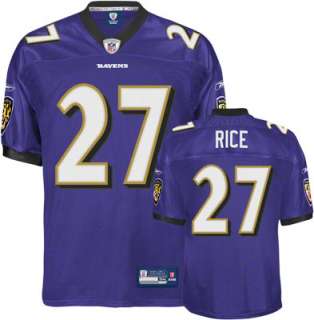 Ray Rice Authentic Jersey Baltimore Ravens #27 Purple Authentic 